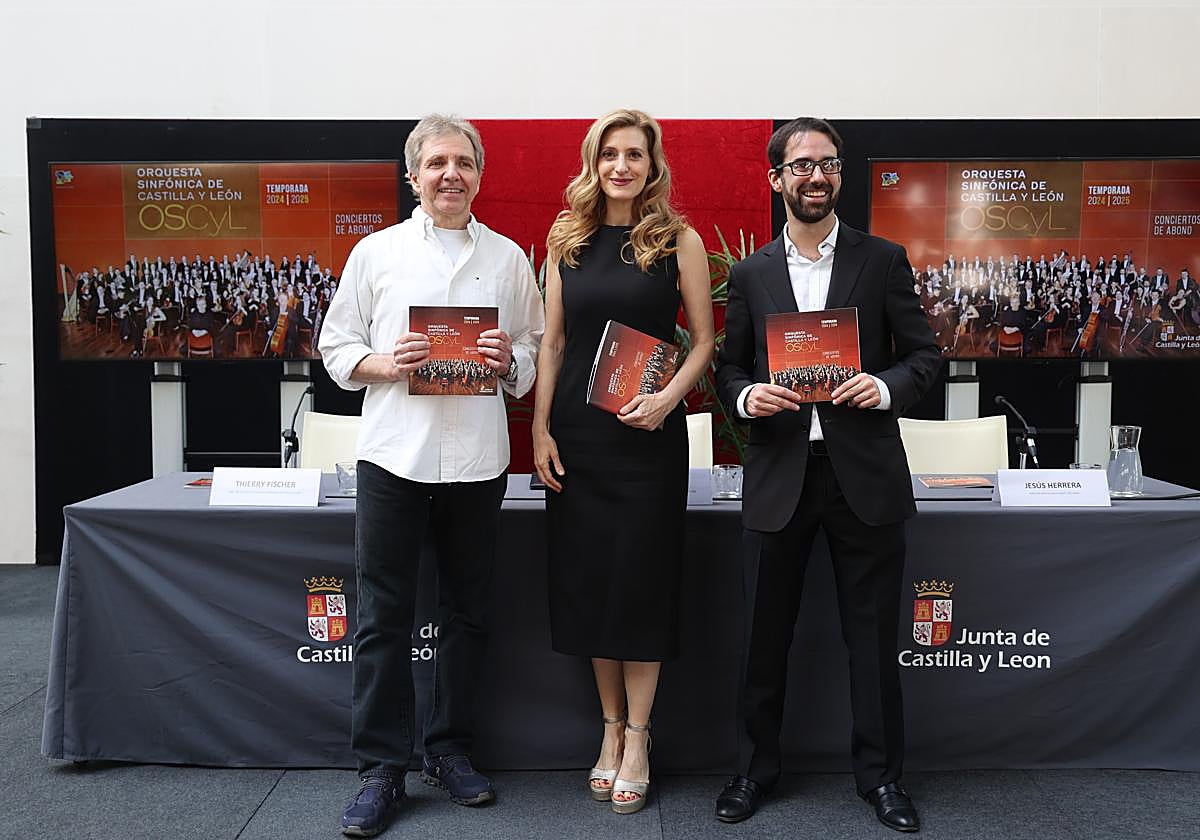 Thierry Fischer, Mar Sancho y Jesús Herrera