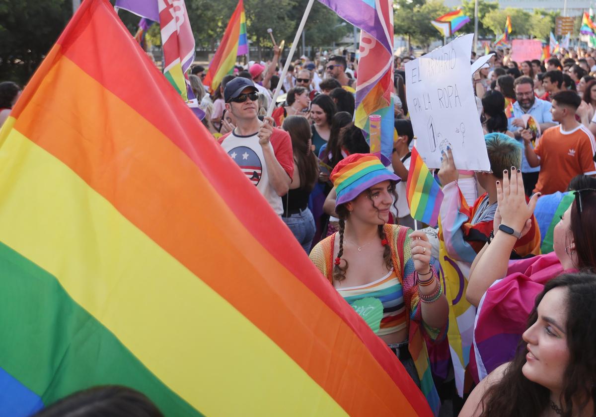 Imagen de archivo de una marcha del orgullo LGTBI.