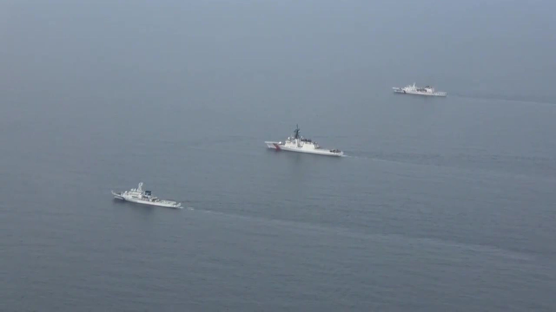 Tokio, Washington y Seúl realizan sus primeras maniobras conjuntas de guardacostas