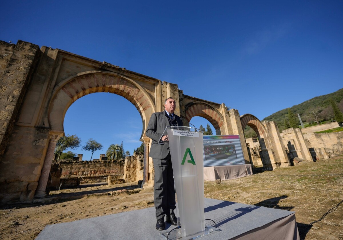 El consejero de Cultura, en Medina Azahara