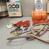 Detenidos siete hombres por robar vías de tren en Guadalajara