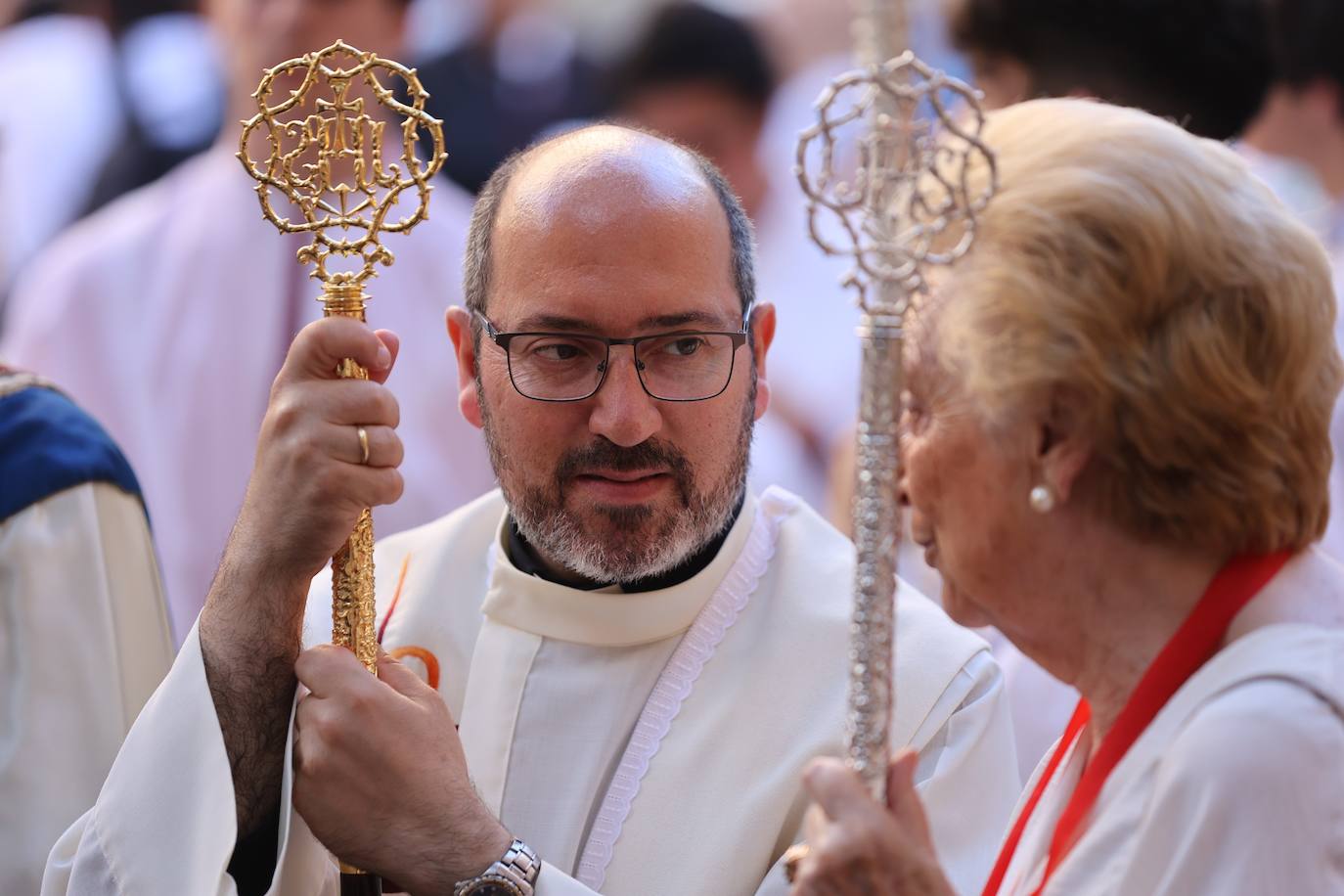 Fotos: la solemne procesión del Sagrado Corazón de Jesús en Córdoba