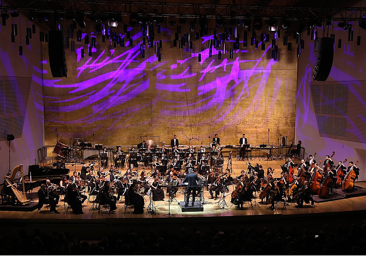 La orquesta alicantina ADDA-Simfònica, durante una actuación.
