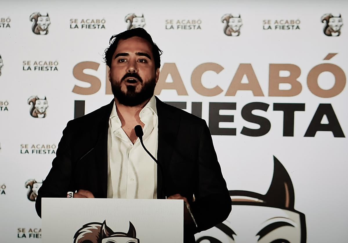 Comparecencia de Alvise Pérez tras las elecciones europeas