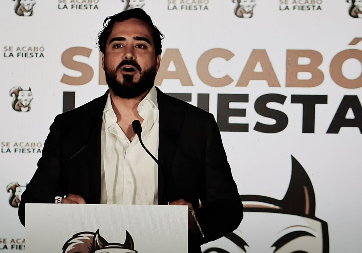 Comparecencia de Luis 'Alvise' Pérez