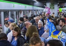 El TSJA autoriza a doblar vagones durante la huelga de metro y echa por tierra la estrategia de los sindicatos