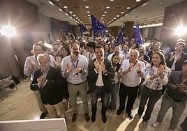 Las imágenes de la celebración del PP por su victoria en Córdoba