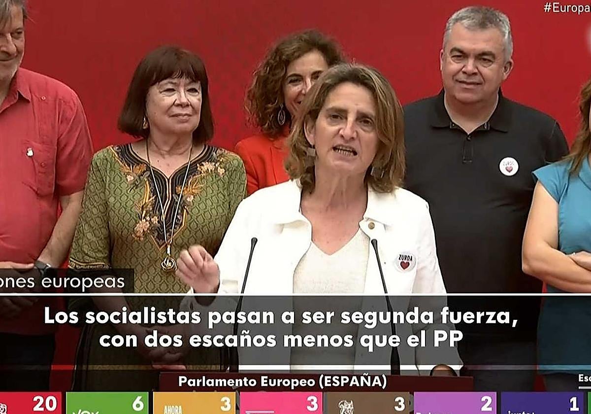 Teresa Ribera: «Feijóo ha perdido el plebiscito sobre Sánchez»