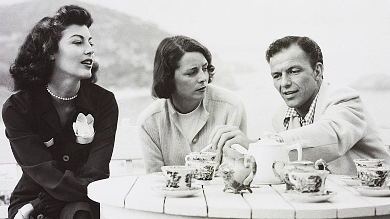 Ava Gardner durante el rodaje de 'Pandora y el holándes errante'