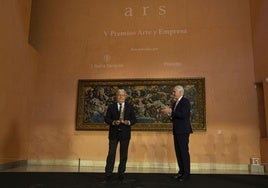 Fundación Bancaja recibe el premio 'Arte y Empresa' de ARS Magazine en el Museo Thyssen-Bornemisza