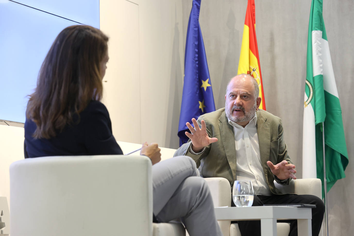Las imágenes de Benjamín Lana en el ciclo La Mirada Económica de ABC Córdoba