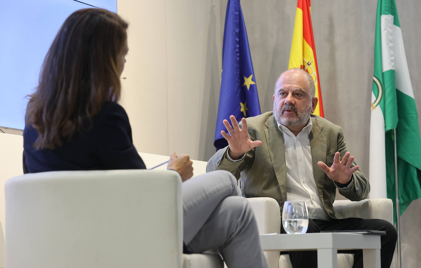 Las imágenes de Benjamín Lana en el ciclo La Mirada Económica de ABC Córdoba