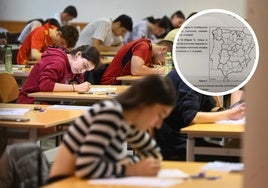 Polémica por el examen de Geografía de Selectividad en Asturias: «No es verdad que el nivel haya bajado...»