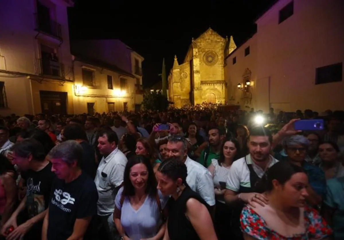 Público en uno de los espectáculos de la Noche Blanca del Flamenco del año pasado