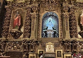 Desaparece la imagen de la patrona de Santa Cruz de Mudela, la Virgen de las Virtudes