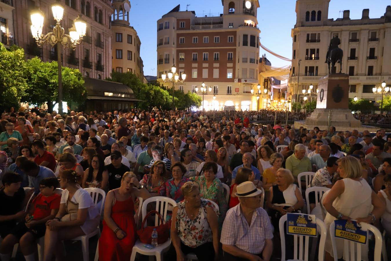 Fotos: la emoción de José Mercé para abrir la Noche Blanca del Flamenco en Córdoba