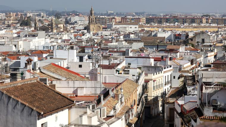 Panorámiba de parte del Casco de Córdoba