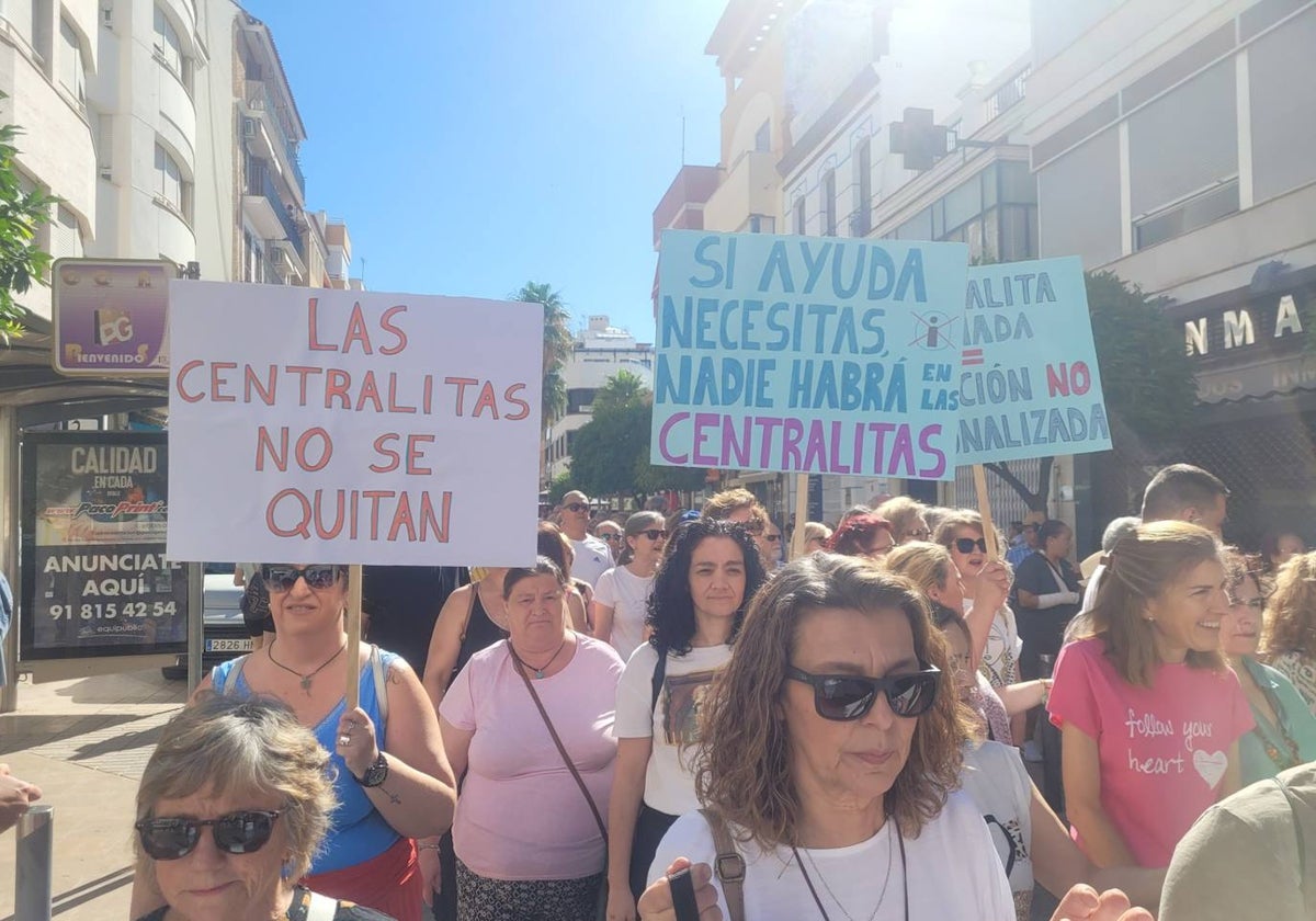 Manifestación  de este domingo en Puente Genil en defensa del hospital pontanés