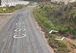 Cuatro mujeres heridas en la colisión entre dos vehículos en la salida de la A-49 en Lepe