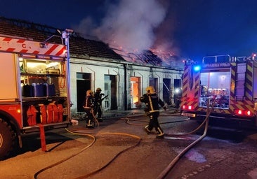Herido un guardia civil tras caer desde cuatro metros mientras ayudaba a extinguir un incendio en Tui