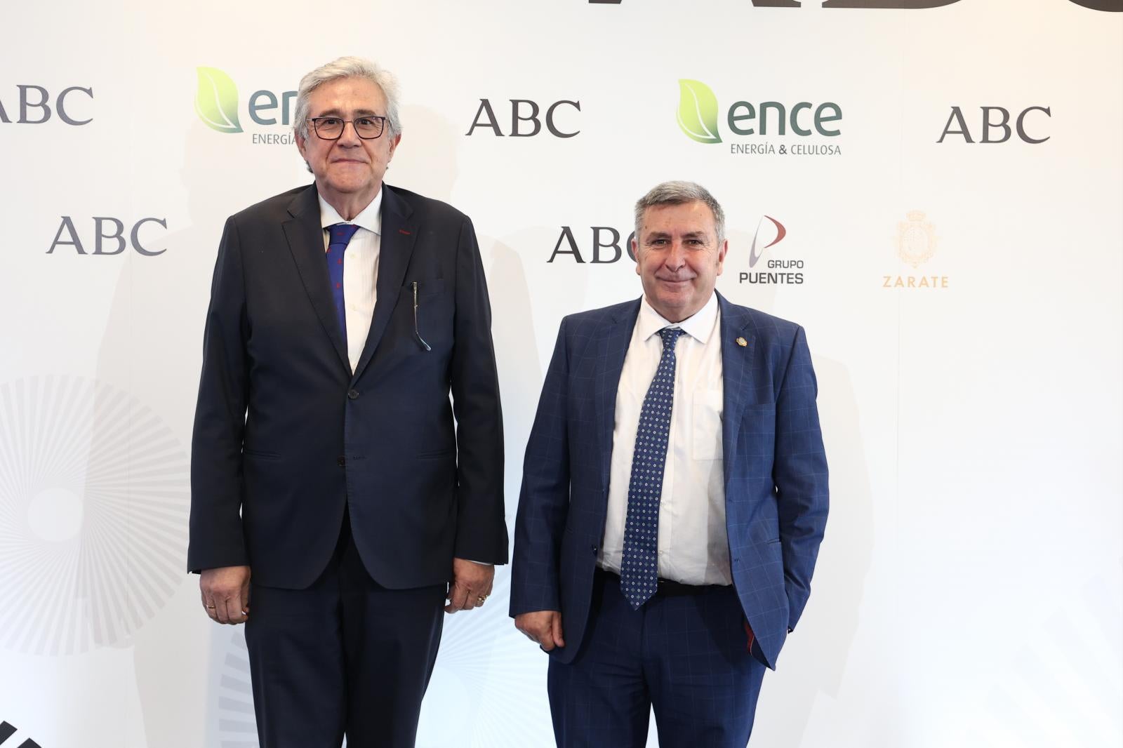 Francisco José Fernández Pérez, senador del PP por Orense y Manuel Santos Ruiz Rivas, senador del PP por La Coruña