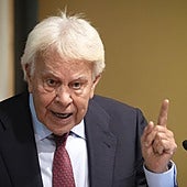 Felipe González expresa sus dudas sobre la financiación singular que el PSOE ofrece a Cataluña: «Tiene que ser justa»