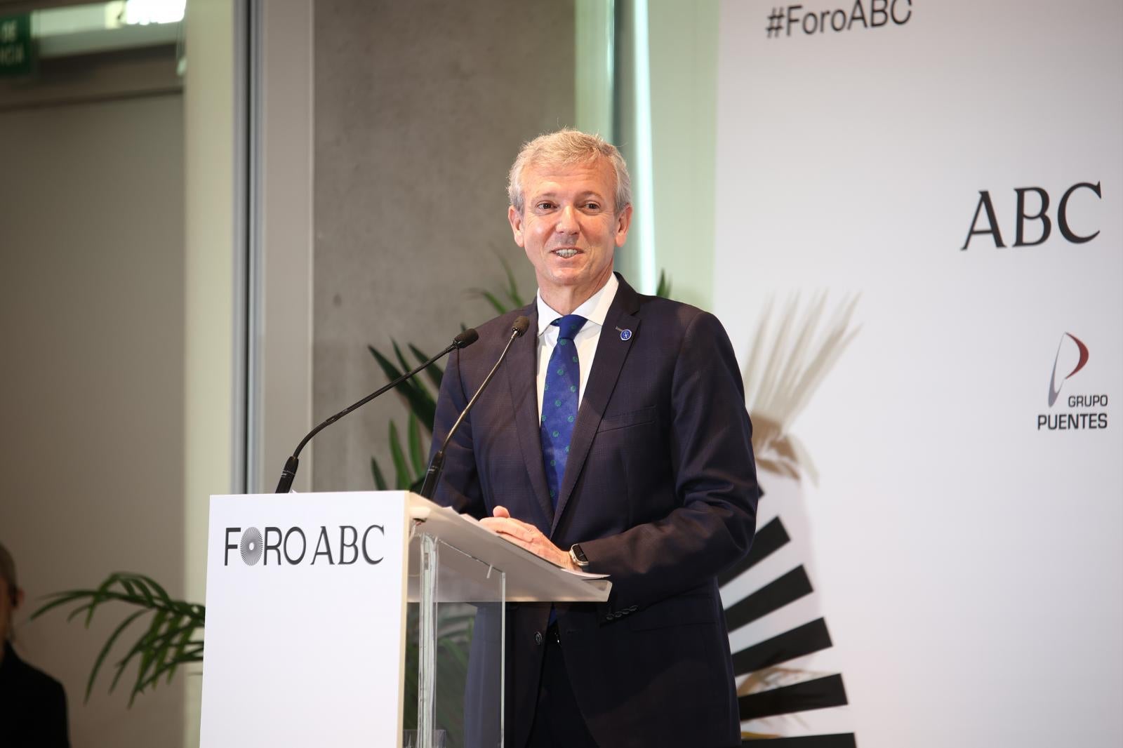 El presidente de la Xunta de Galicia, Alfonso Rueda