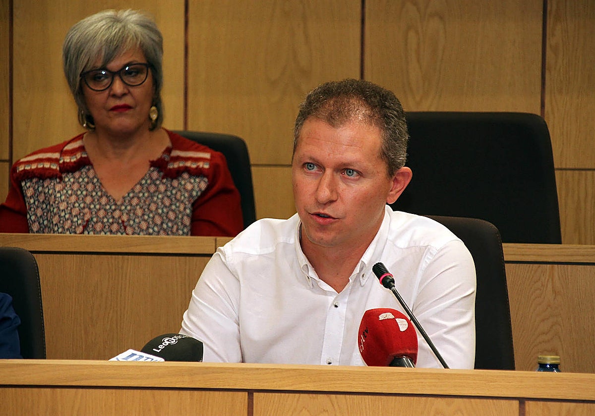 El alcalde de Villaquilambre, Jorge Pérez, en una imagen de archivo