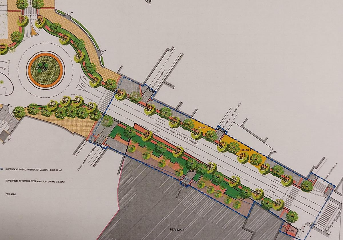 Diseño de la reforma de la última fase de la avenida de Trassierra