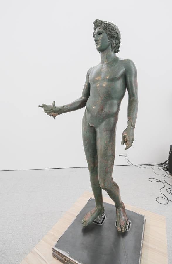 Las mejores imágenes de los Efebos de Pedro Abad tras su restauración