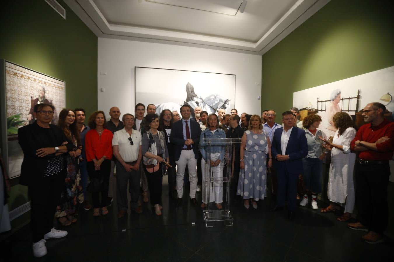 Las imágenes de la exposición sobre artistas figurativos en la Sala Vimcorsa