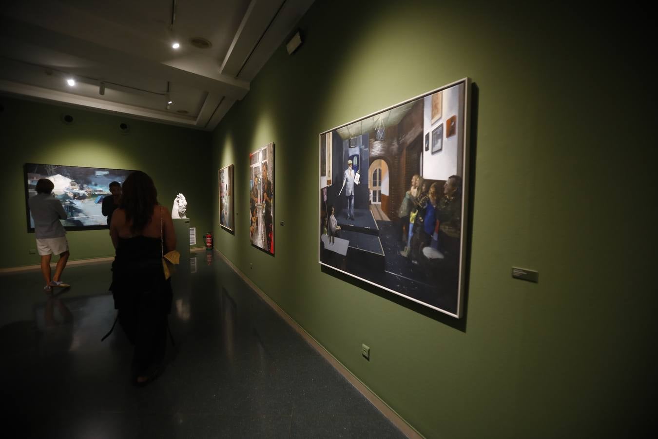 Las imágenes de la exposición sobre artistas figurativos en la Sala Vimcorsa