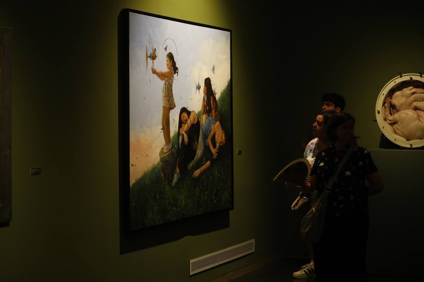 Las imágenes de la exposición sobre artistas figurativos en la Sala Vimcorsa