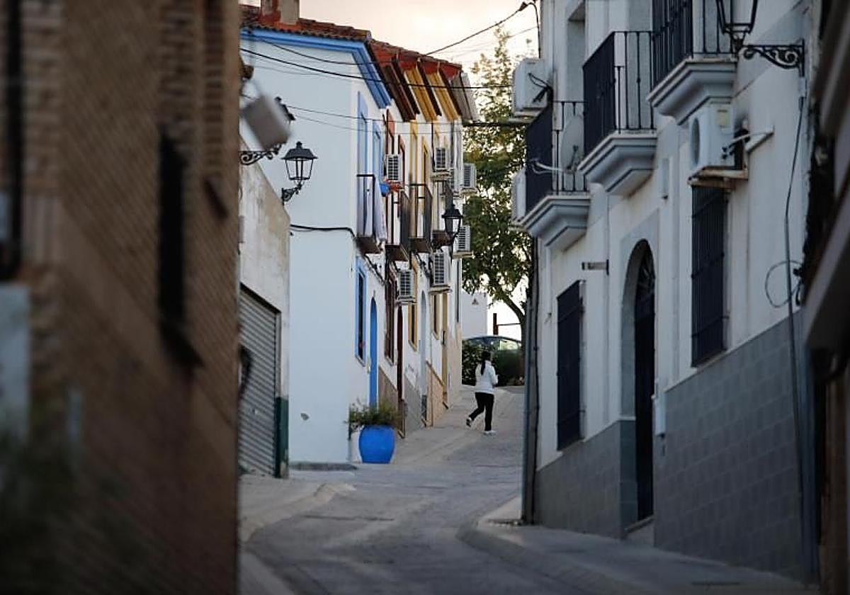 Imagen de una calle de unpueblo de Córdoba