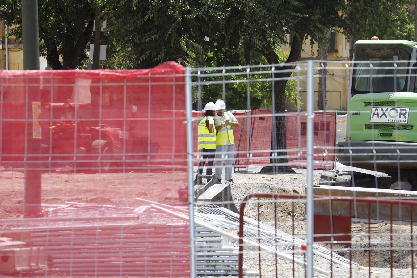 El avance de las obras de la Ronda del Marrubial, en imágenes