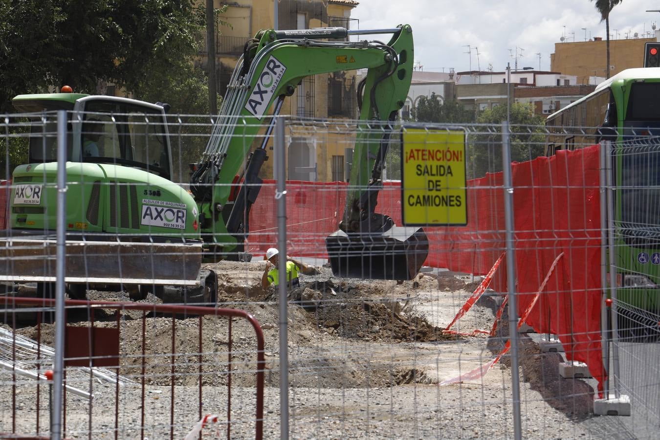 El avance de las obras de la Ronda del Marrubial, en imágenes