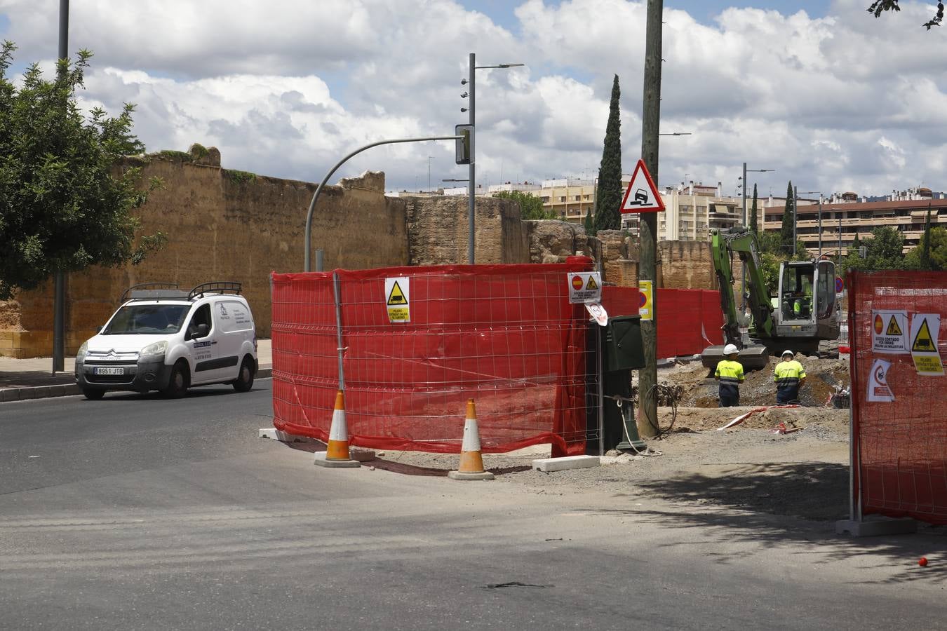 El avance de las obras de la Ronda del Marrubial, en imágenes