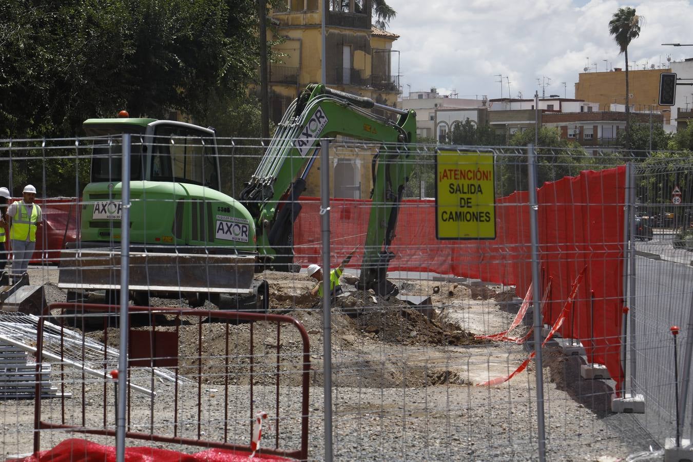 El avance de las obras de la Ronda del Marrubial, en imágenes