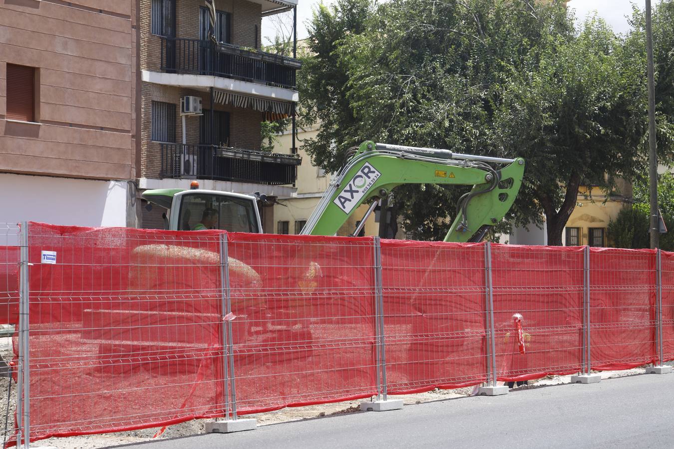 El avance de las obras de la Ronda del Marrubial, en imágenes