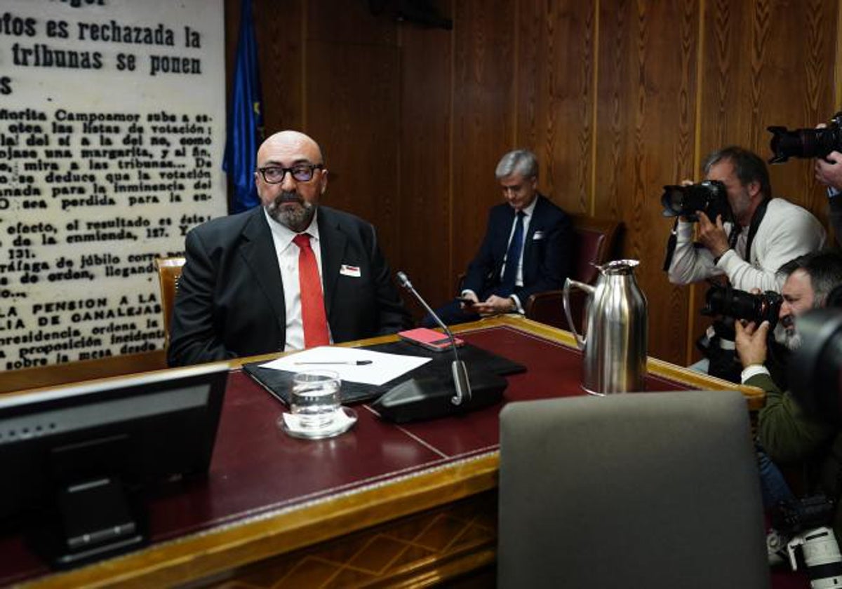 Koldo García, en la comisión de investigación del Senado