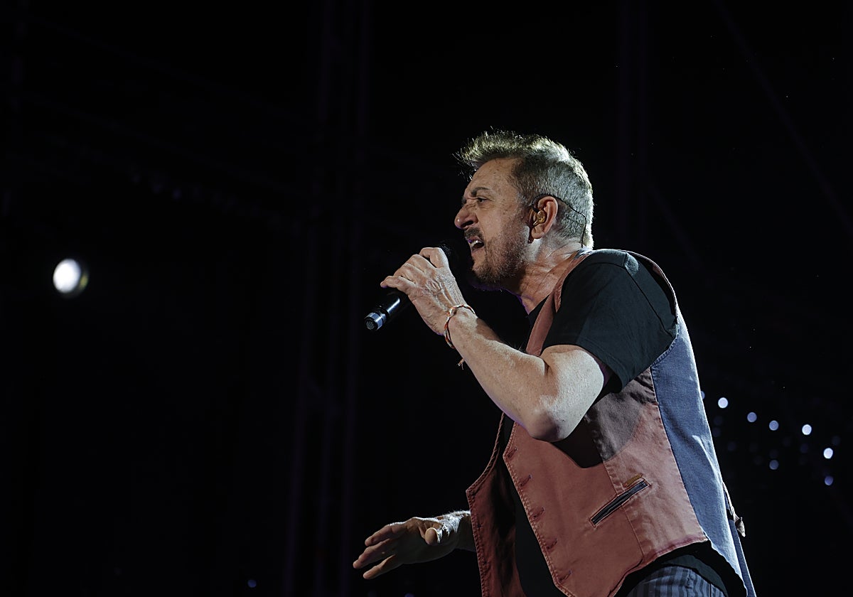 García, durante su actuación en el Coso de los Califas