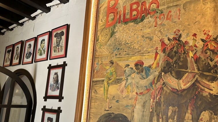 Cartel de la Plaza de Toros de Bilbao de 1944