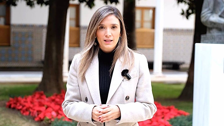 La portavoz de la ejecutiva del PSOE-A, María Márquez