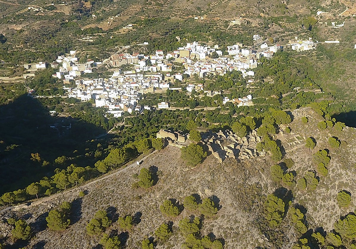 Estos son los escasos restos que quedan del antiguo castillo