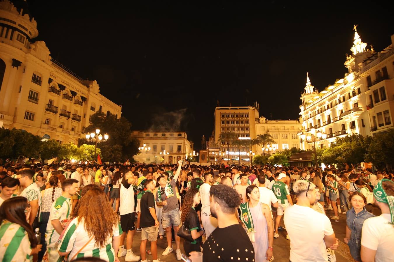 Fotos: la fiesta de la afición del Córdoba CF en Las Tendillas