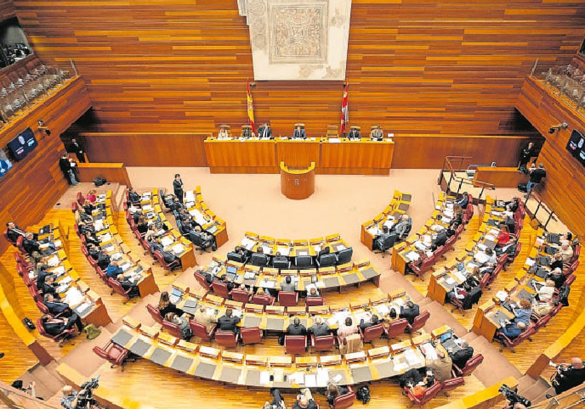 Hemiciclo de las Cortes de Castilla y León