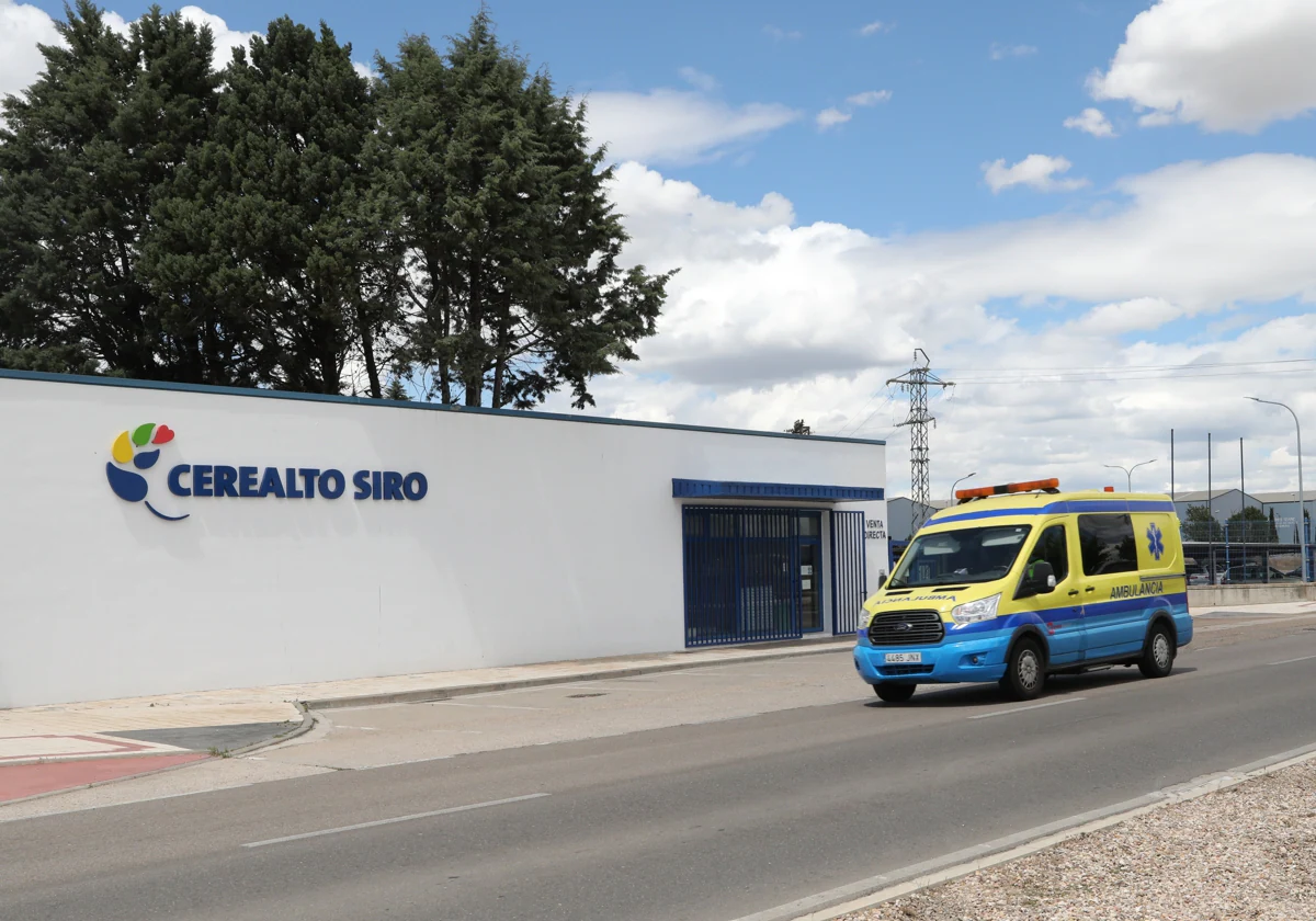 Imagen de archivo de la fábrica de galletas SIRO en Venta de Baños (Palencia)