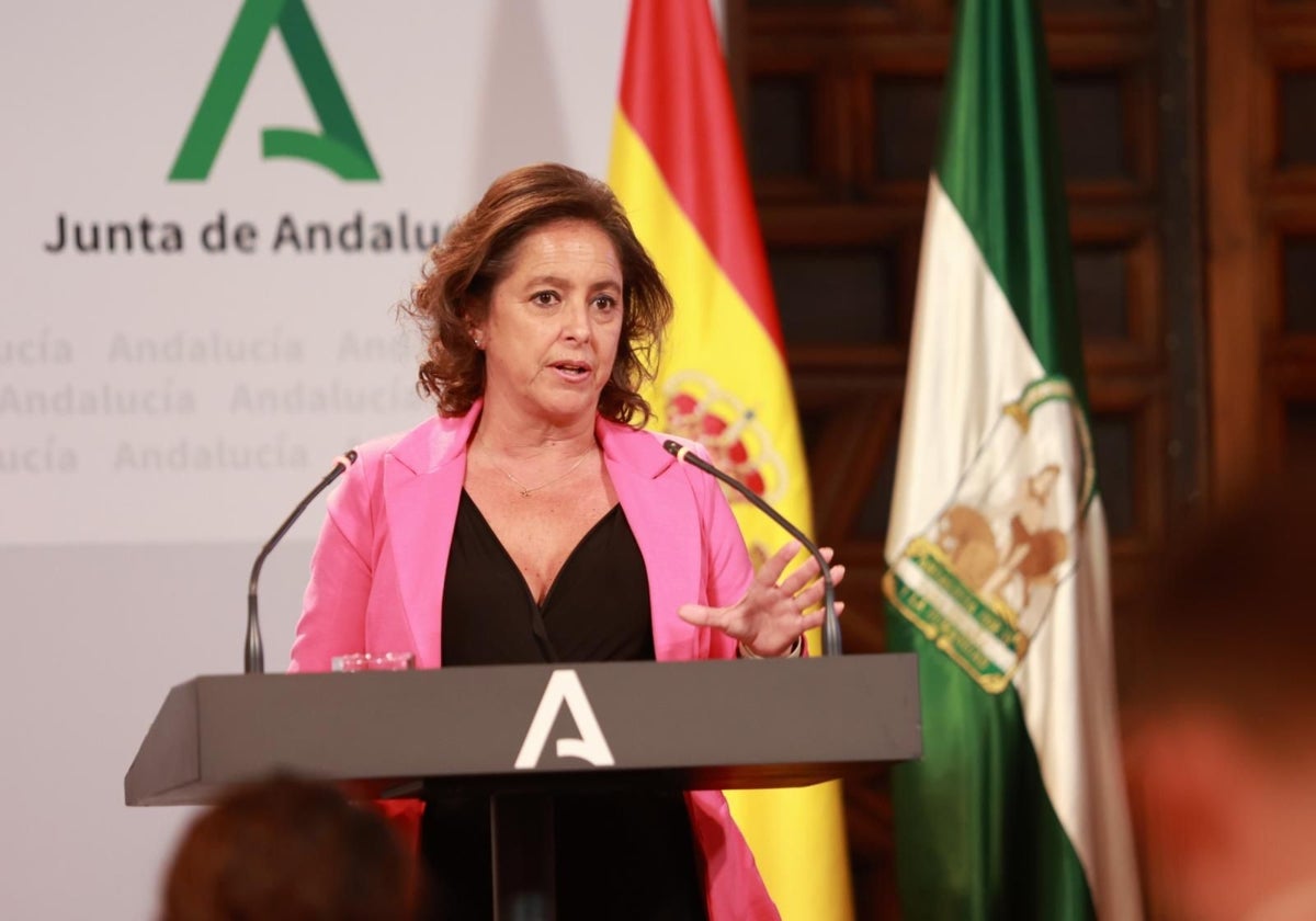 La consejera de Salud y Consumo, Catalina García