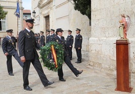 La Policía Nacional de Palencia honra la memoria de los agentes víctimas de terrorismo