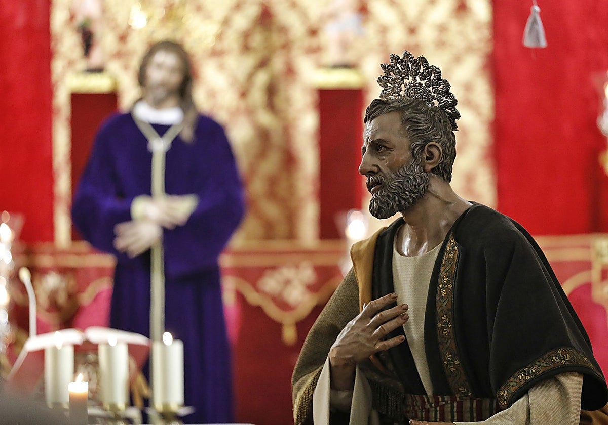 San Pedro, realizado por Antonio Bernal para la prohermandad de la Bondad, y bendecido en 2022